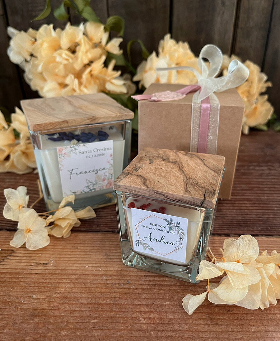 Candela Grace – Bomboniera Comunione e Cresima