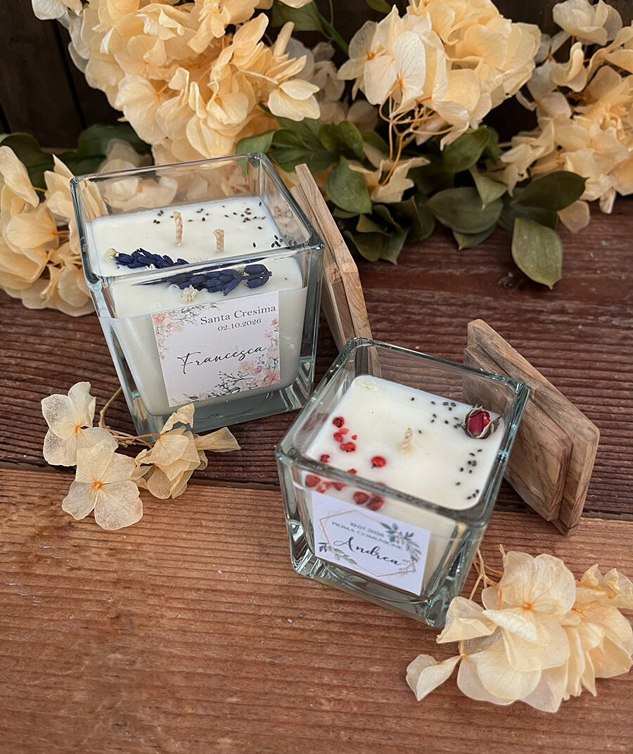 Candela Grace – Bomboniera Comunione e Cresima - immagine 2