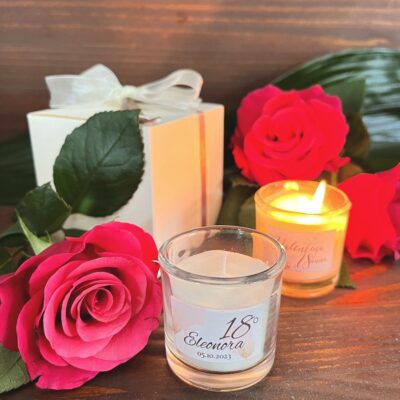 Candela Bomboniera Tiny 18 Anni
