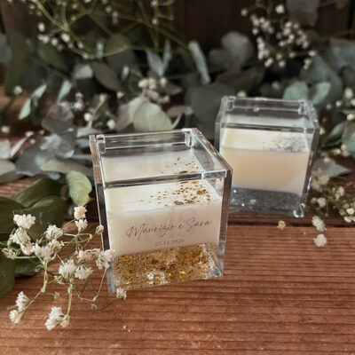 Segnaposto Cube Gel – Profumabiancheria Matrimonio